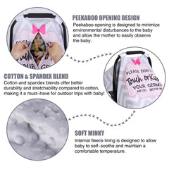 Metplus 2 in 1 car seat cover showcasing 360° coverage against sun and wind.