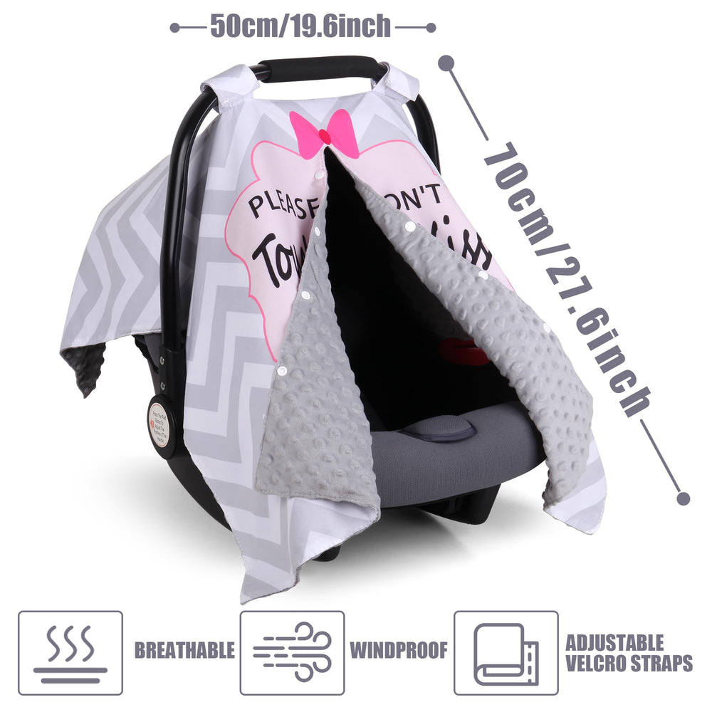 Metplus 2 in 1 car seat cover installed quickly with adjustable straps.