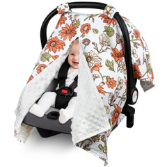 Metplus 2 in 1 baby car seat cover with peekaboo opening, provides versatile protection for on-the-go.