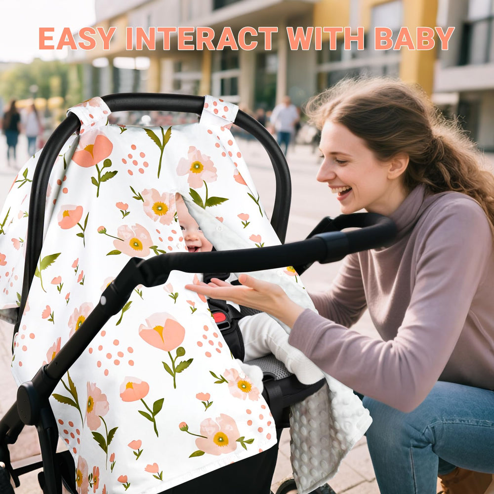 Soft minky lining from Metplus adds soothing texture for comfort.