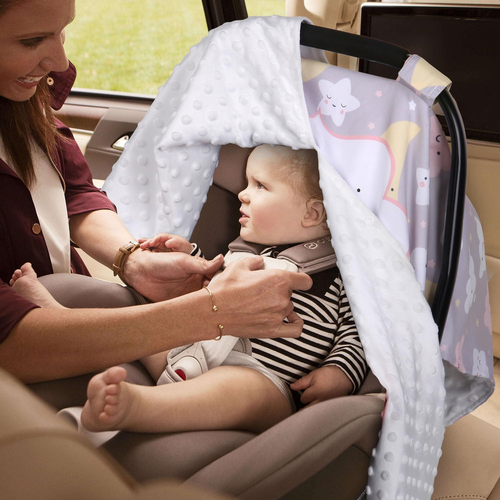Metplus unisex design makes a gift-ready option for baby showers or new parents.