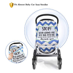 Metplus car seat cover dimensions image shows easy access and airflow.