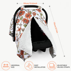 Metplus with soft minky lining soothes baby and cushions sensitive skin during outings.