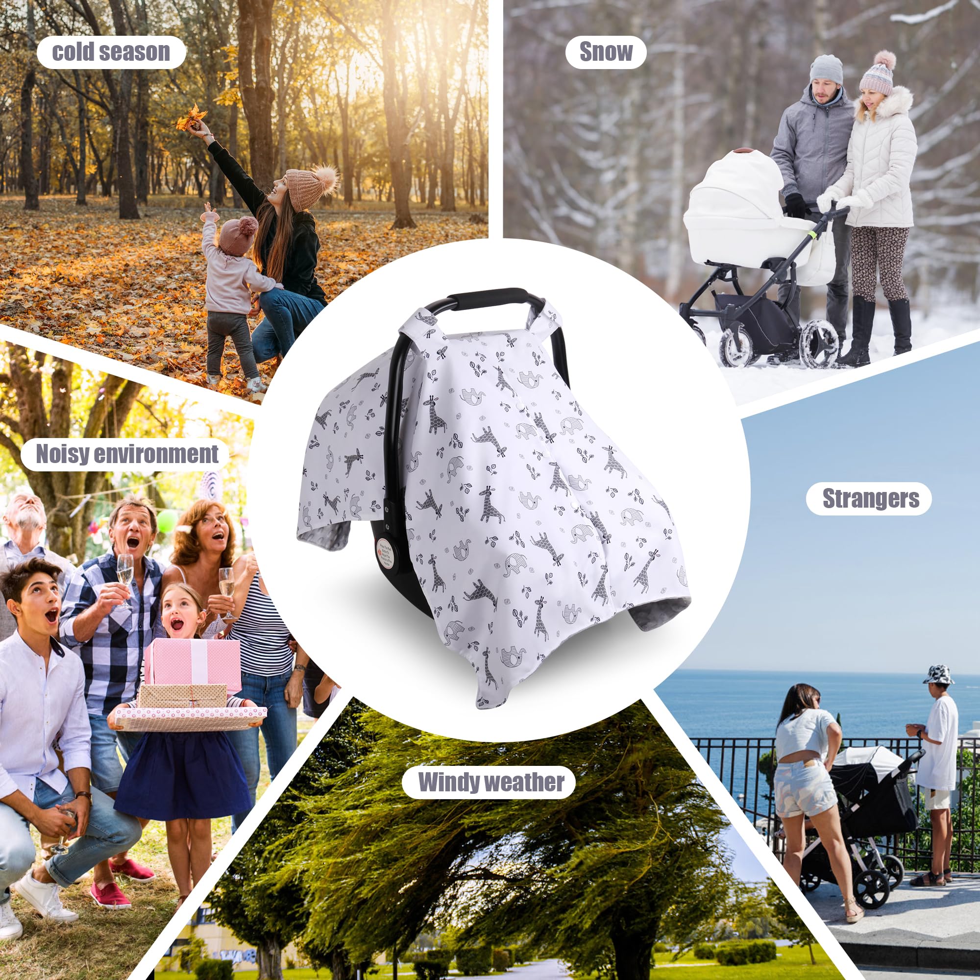 Metplus multi-use cover serves as nursing cover, stroller shield, and play mat.