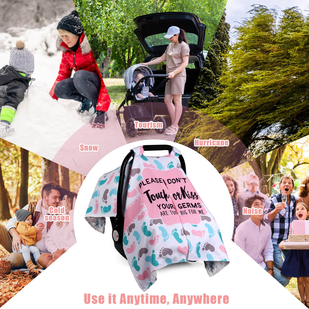 Metplus multiuse cover supports nursing, stroller shading, and tummy time.