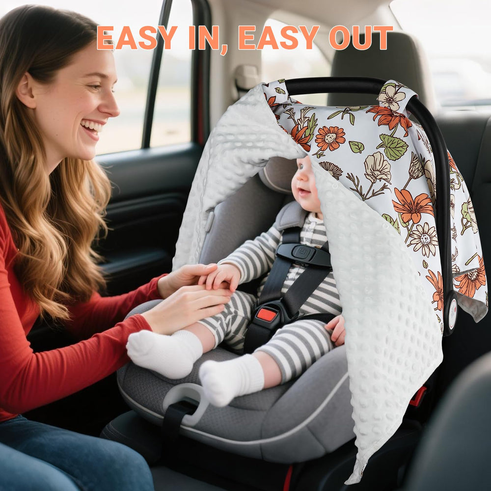 Metplus multiuse nursing cover doubles as breastfeeding, carrier, and stroller cover.