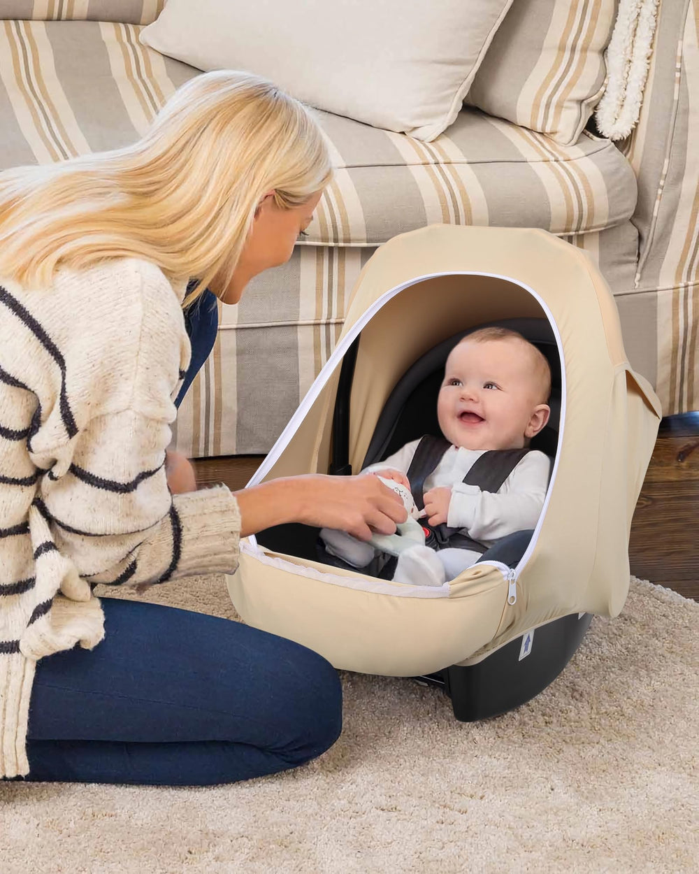 Metplus privacy sun shade provides comfortable outdoor car seat privacy