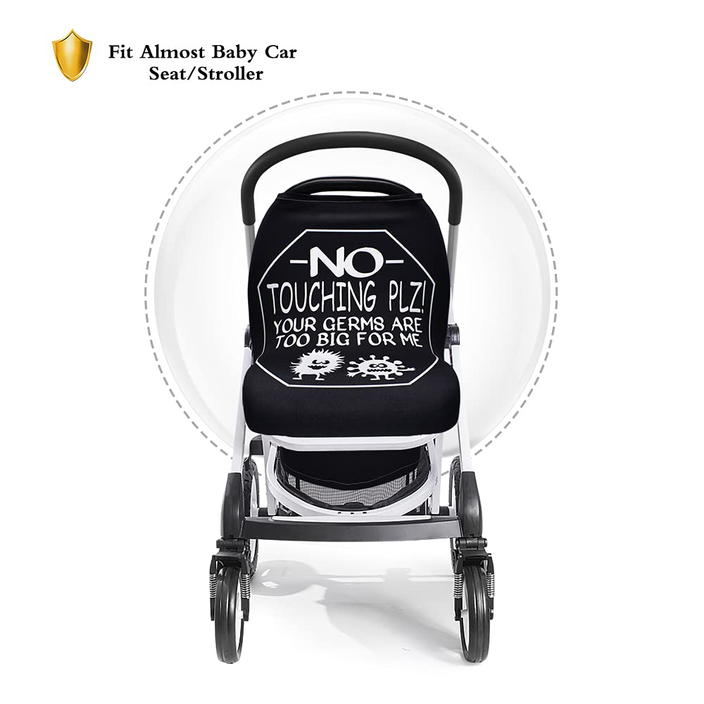 Metplus shopping cart cover keeps baby away from germs and crowds.