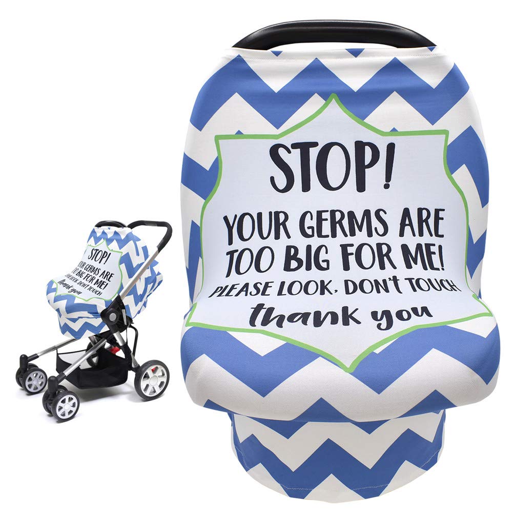 Metplus stretchy infant canopy closeup shows full coverage for sun and privacy.