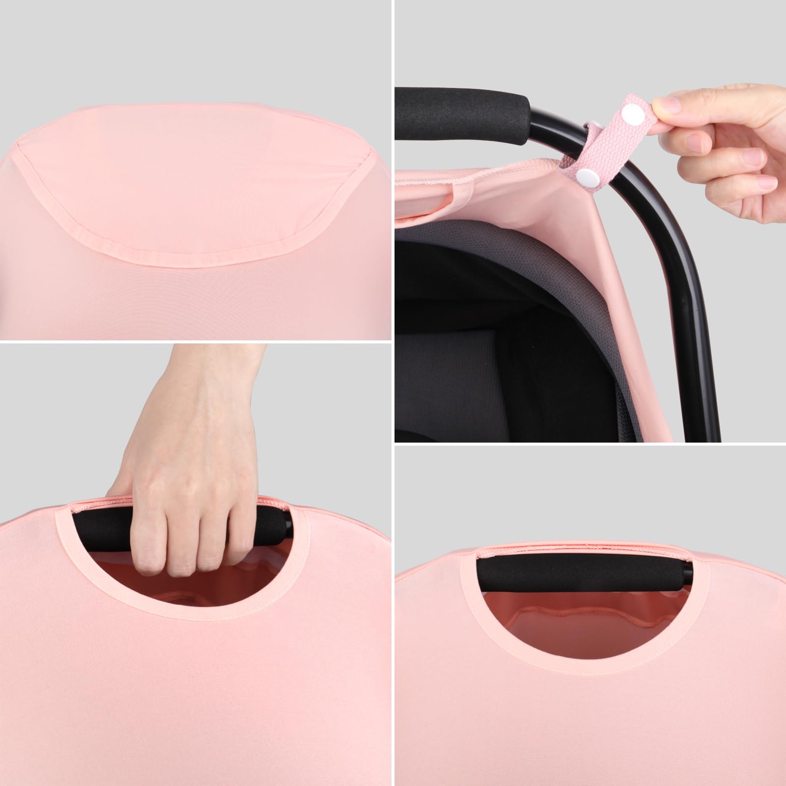 Metplus stylish baby car seat cover with sleek design for boys and girls