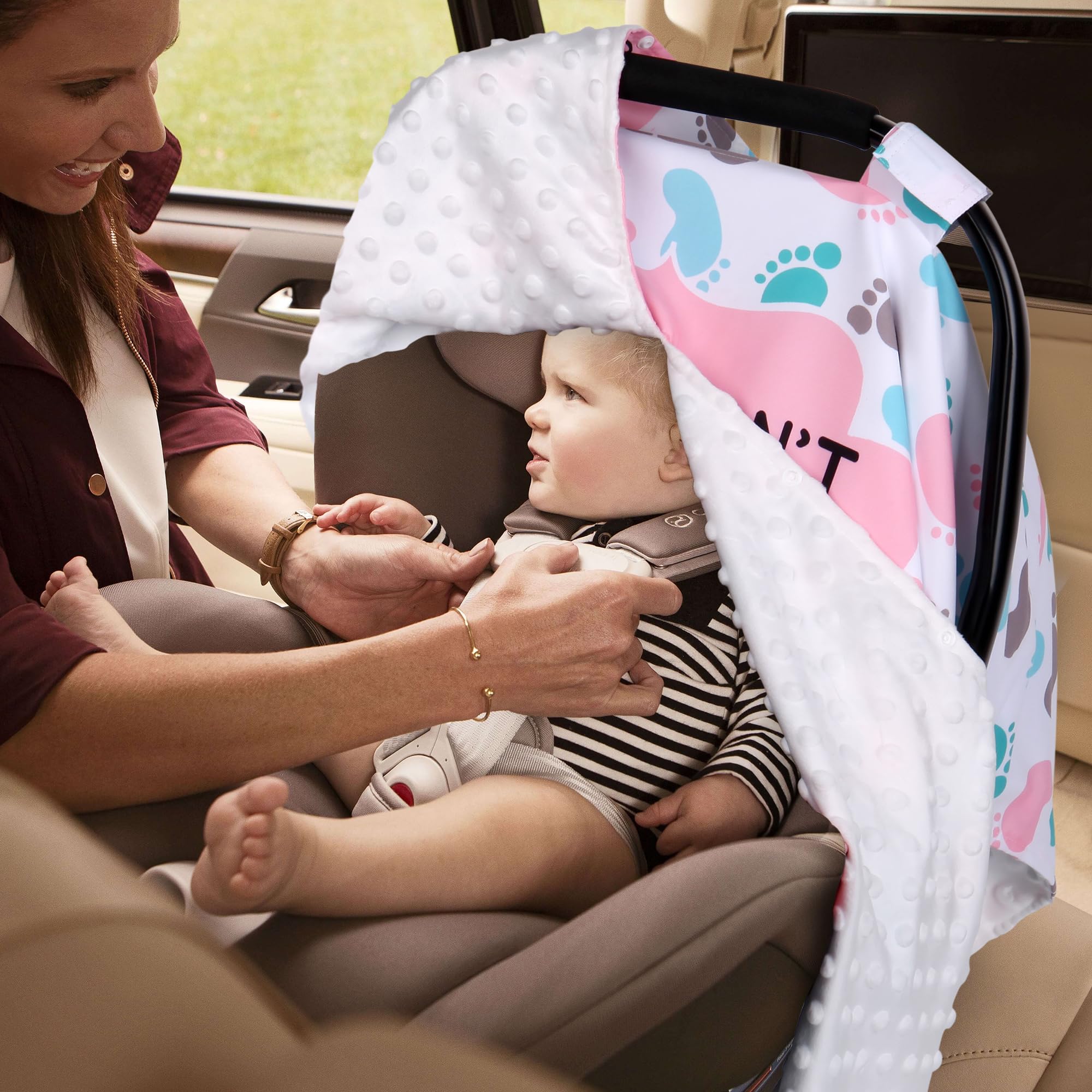 Metplus unisex gift-ready canopy ideal for baby showers and new moms.