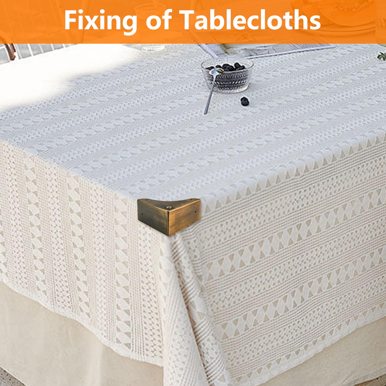 Mewuthede easy-install screws corner protector shows quick mounting and secure fit.