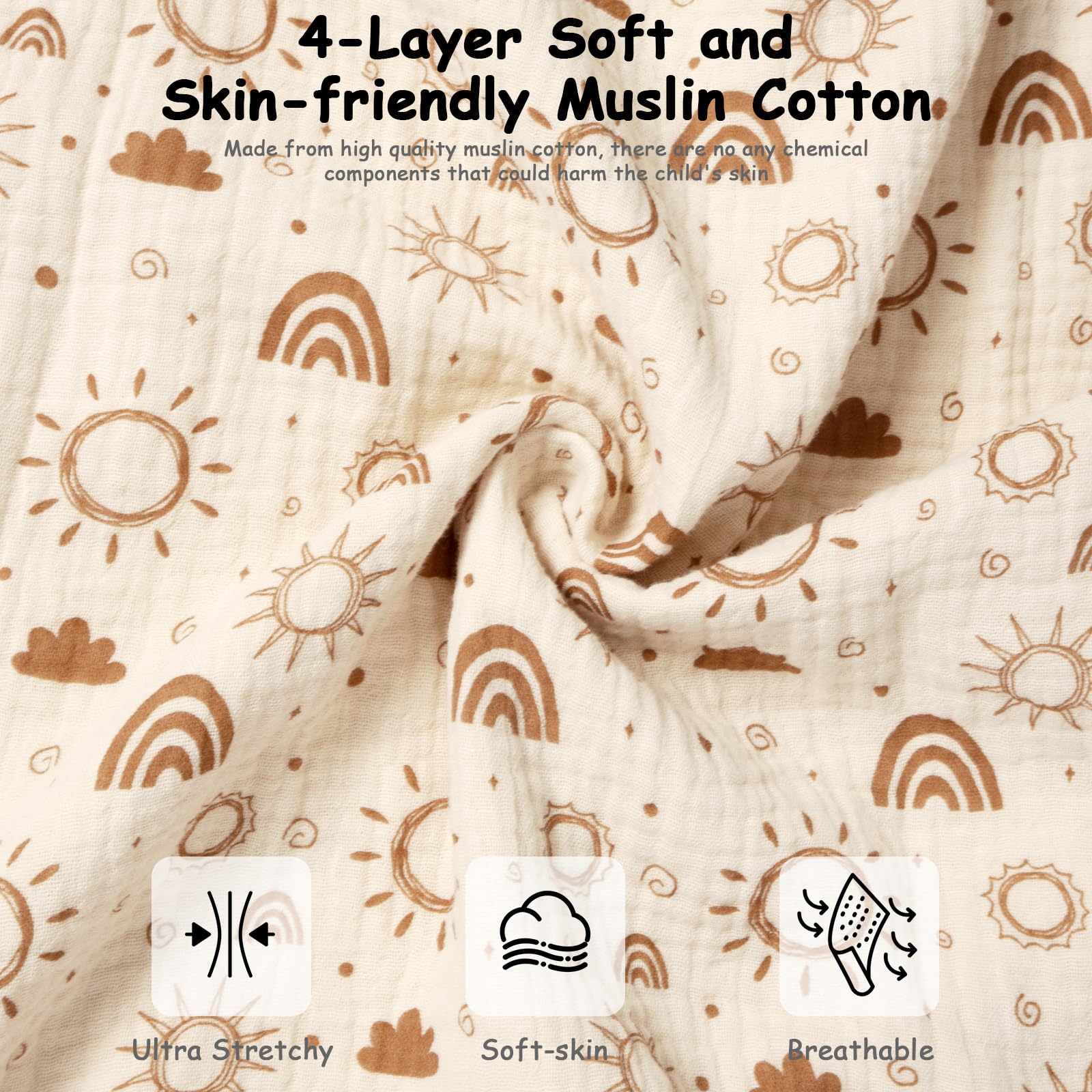 MEXXI 2-way zipper enables quick, easy diaper changes with safer entry