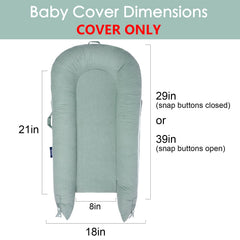 MEXXI corduroy texture close-up shows soft, skin-friendly fabric for baby comfort.