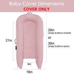 MEXXI hypoallergenic cotton lounger cover soft for baby's skin