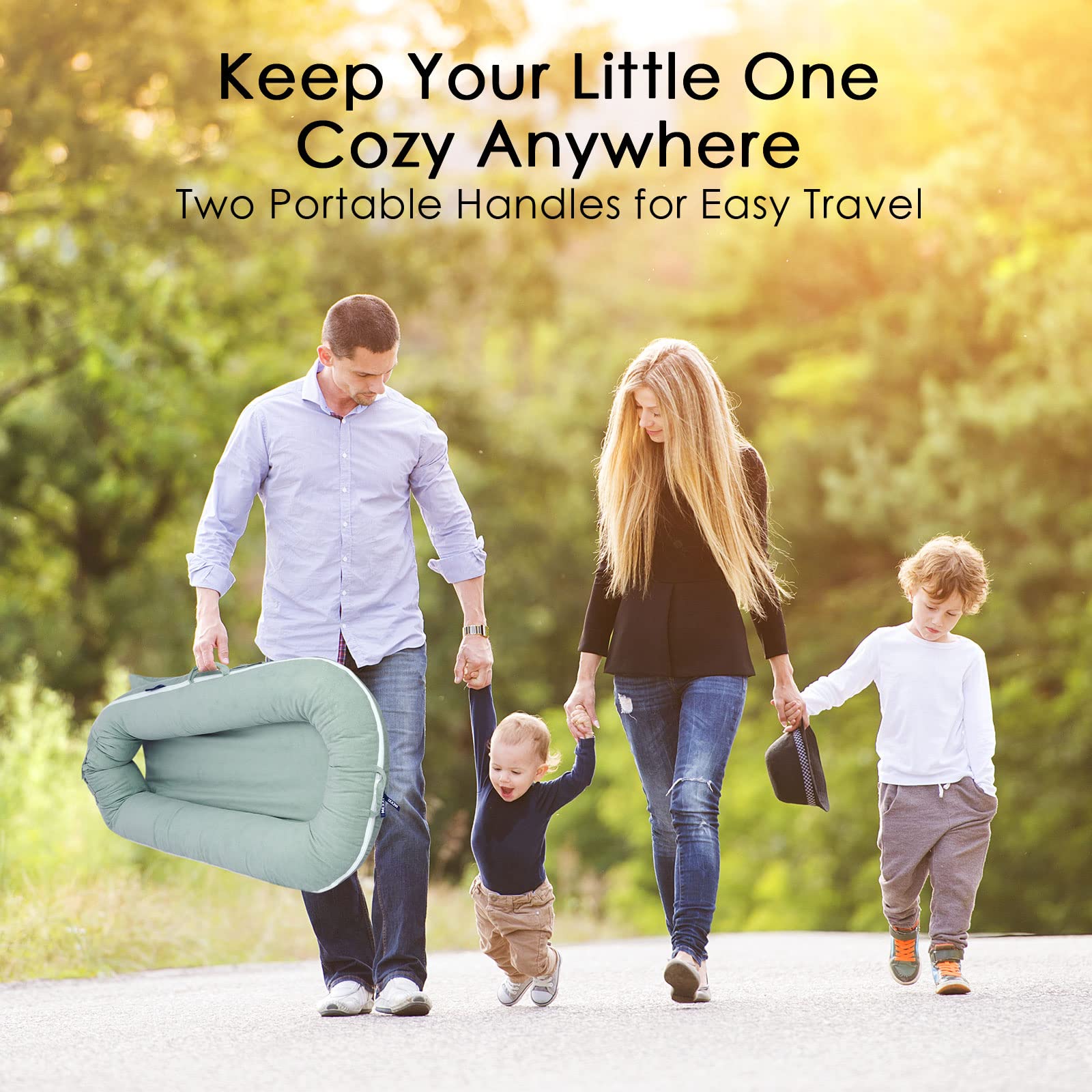 MEXXI hypoallergenic cotton fabric ensures gentle touch for baby skin.