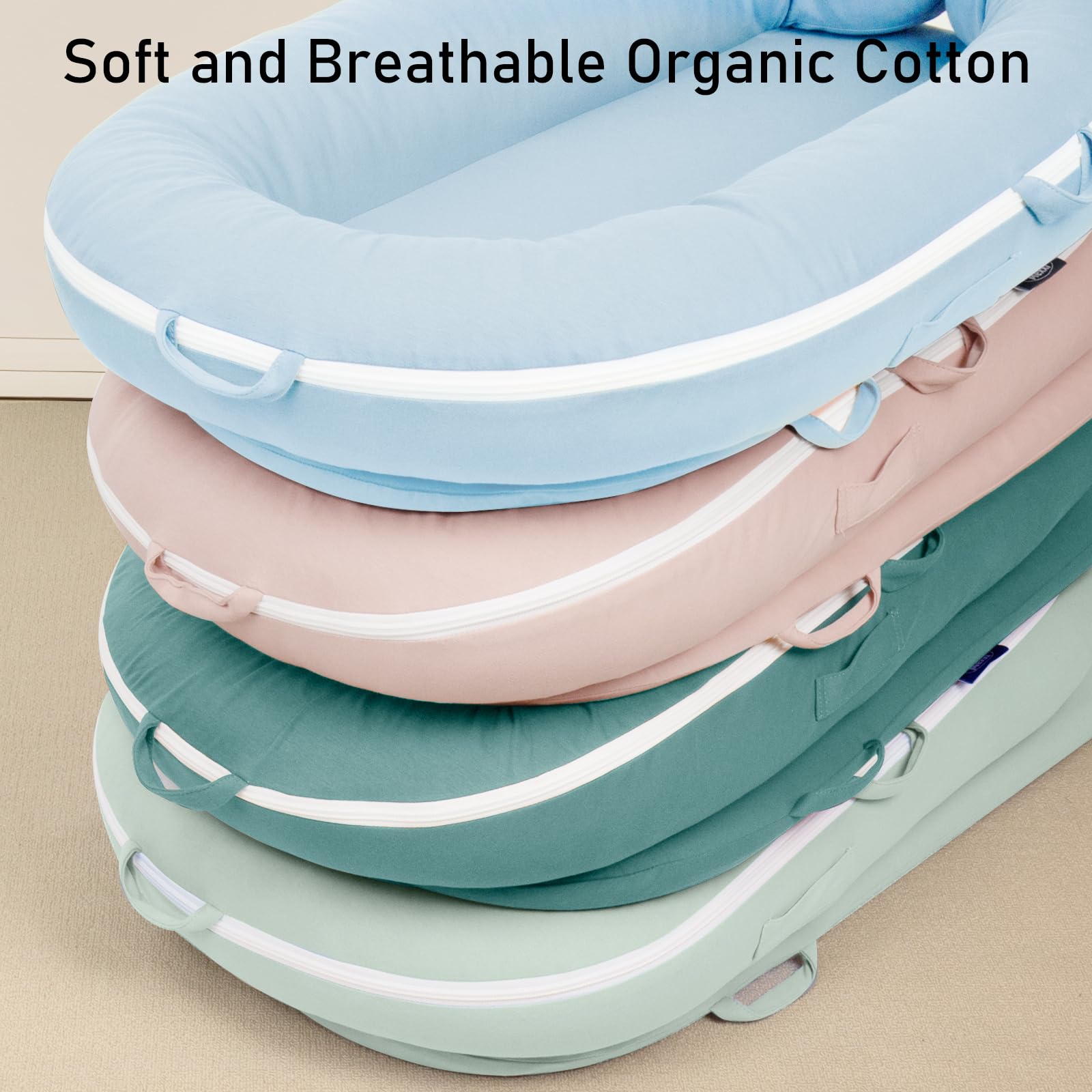 MEXXI machine-washable care makes post-spill cleanup quick.