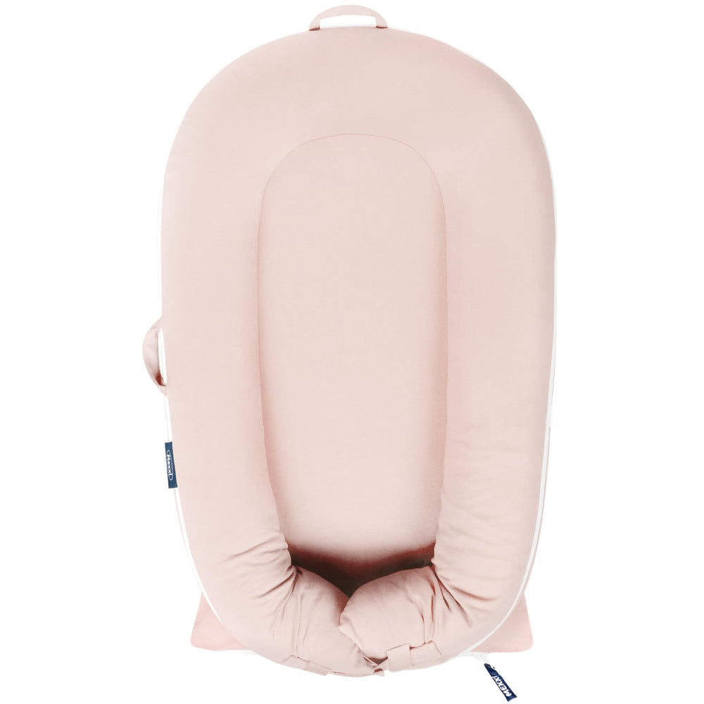 MEXXI organic replacement cover baby pink fold—soft, breathable fabric for comfortable naps