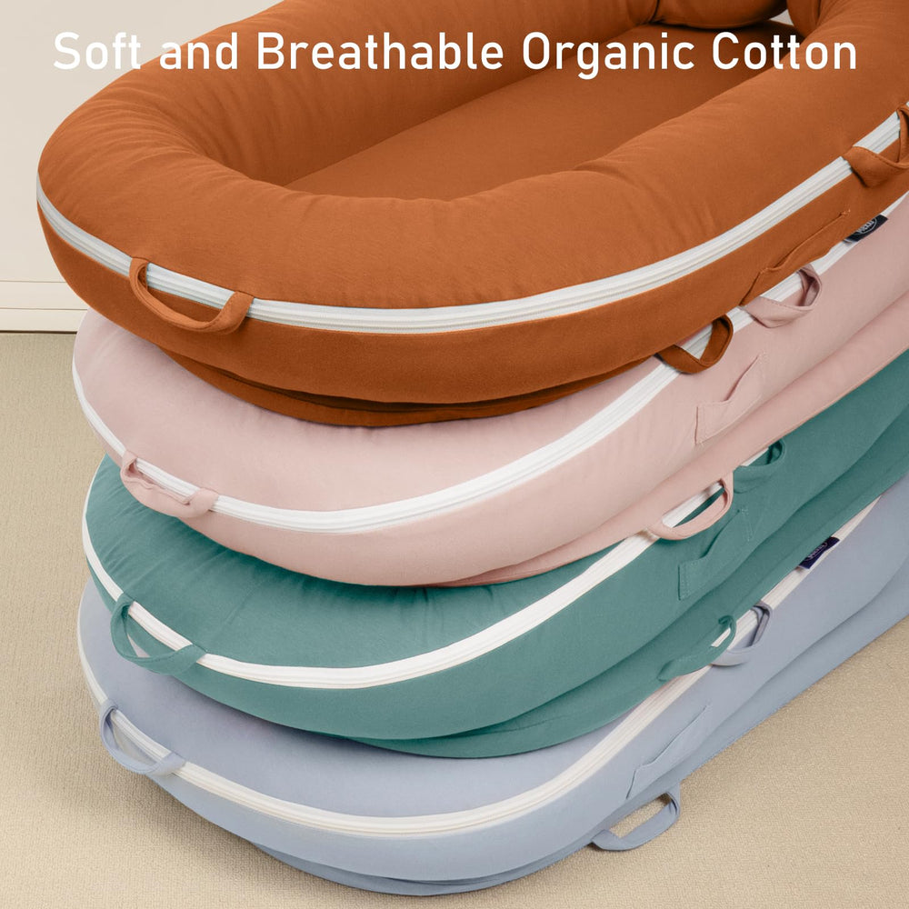 MEXXI organic replacement cover brown inside view highlights waterproof layer