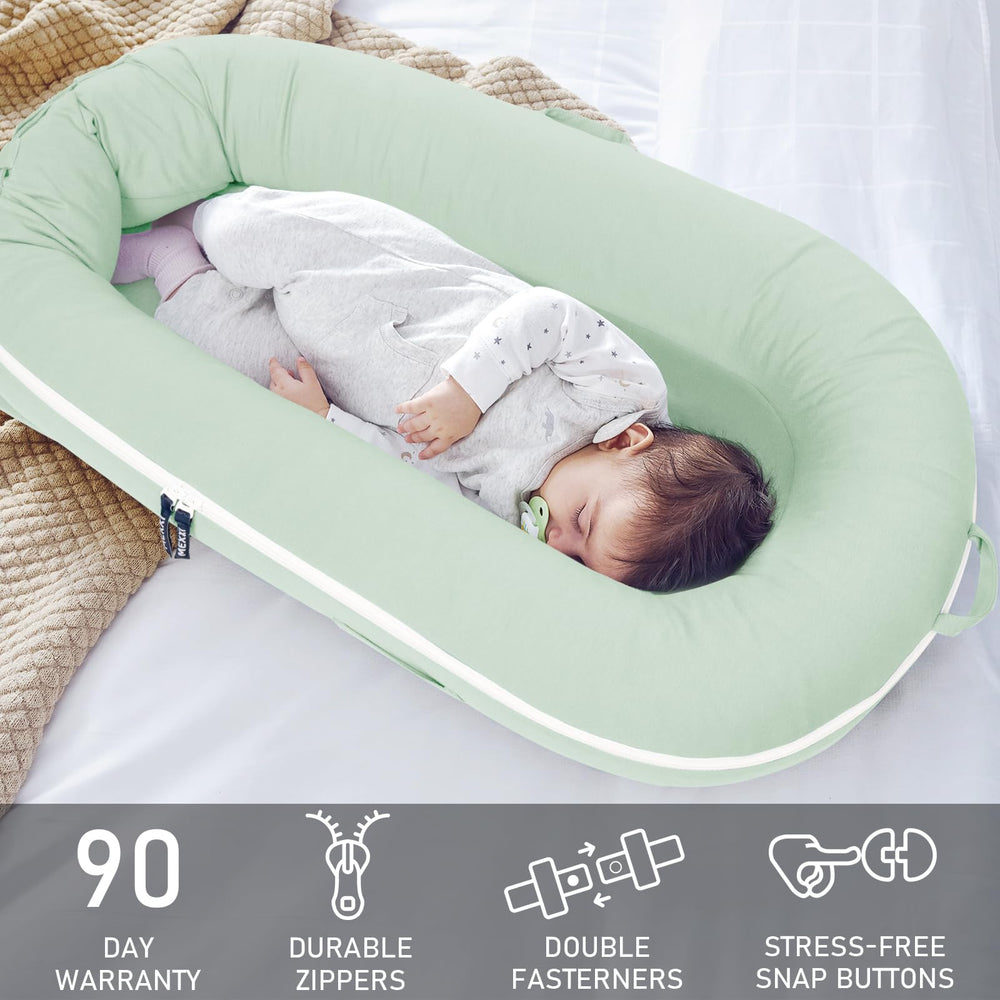 MEXXI Pistacho Green cover after washing, machine washable and quick-dry