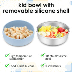 Meyeyaia kids bowls in multiple colors to suit each child