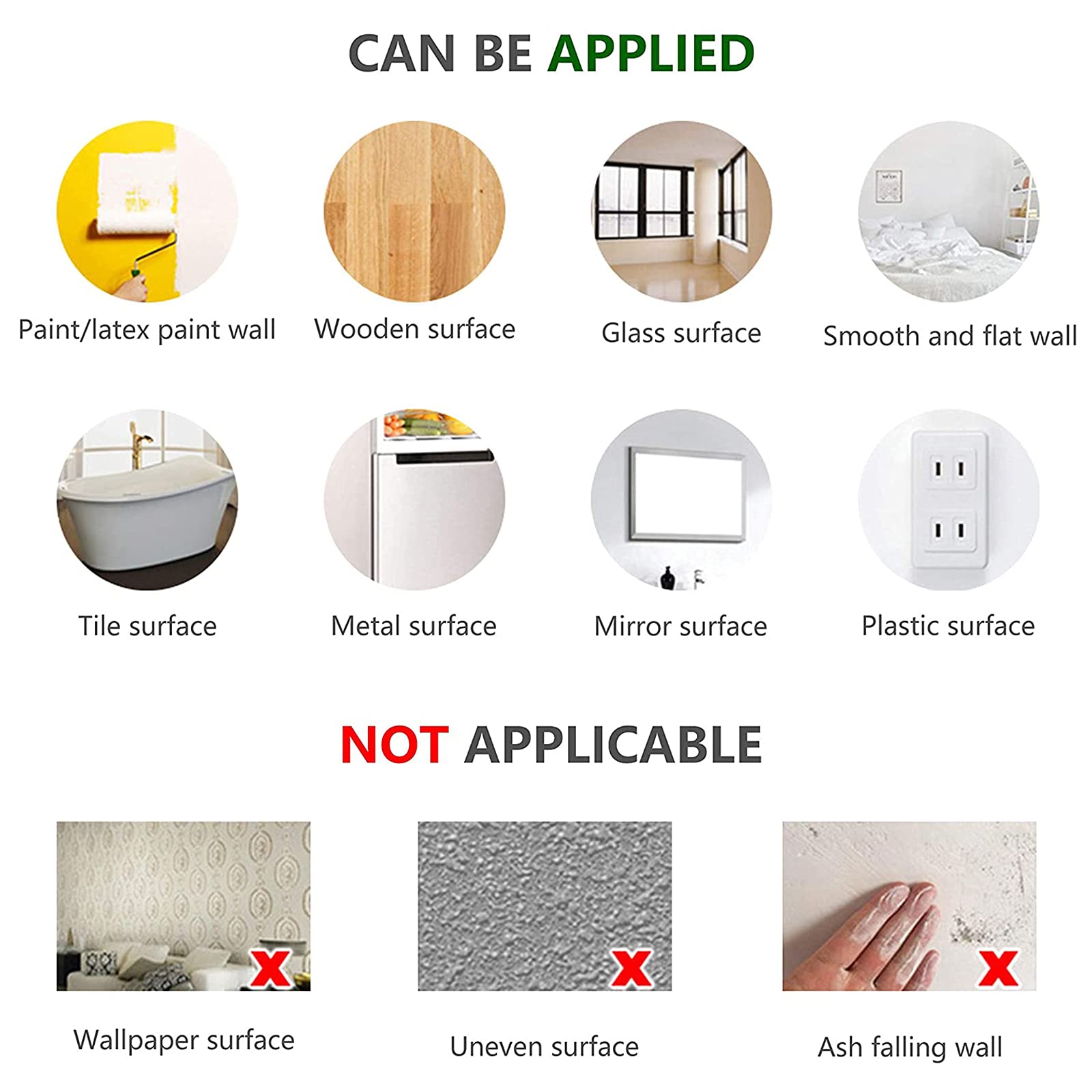 Mfault apply tips wall decal removal keeps surfaces clean and damage-free.
