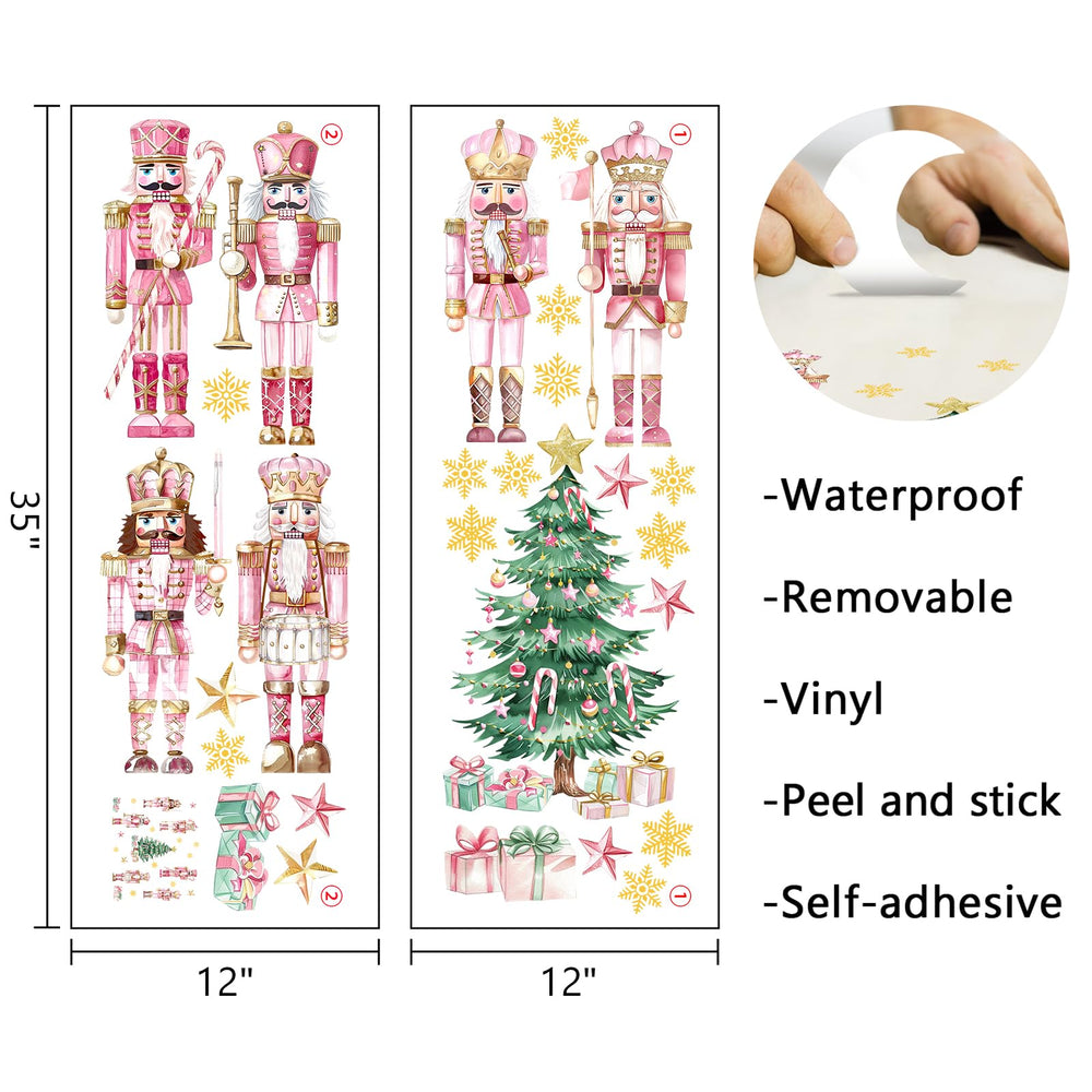 Mfault Christmas tree gold snowflake decor adds elegant living space accents