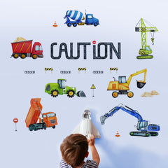 Mfault city transport wall stickers spark creativity on classroom walls and playrooms.