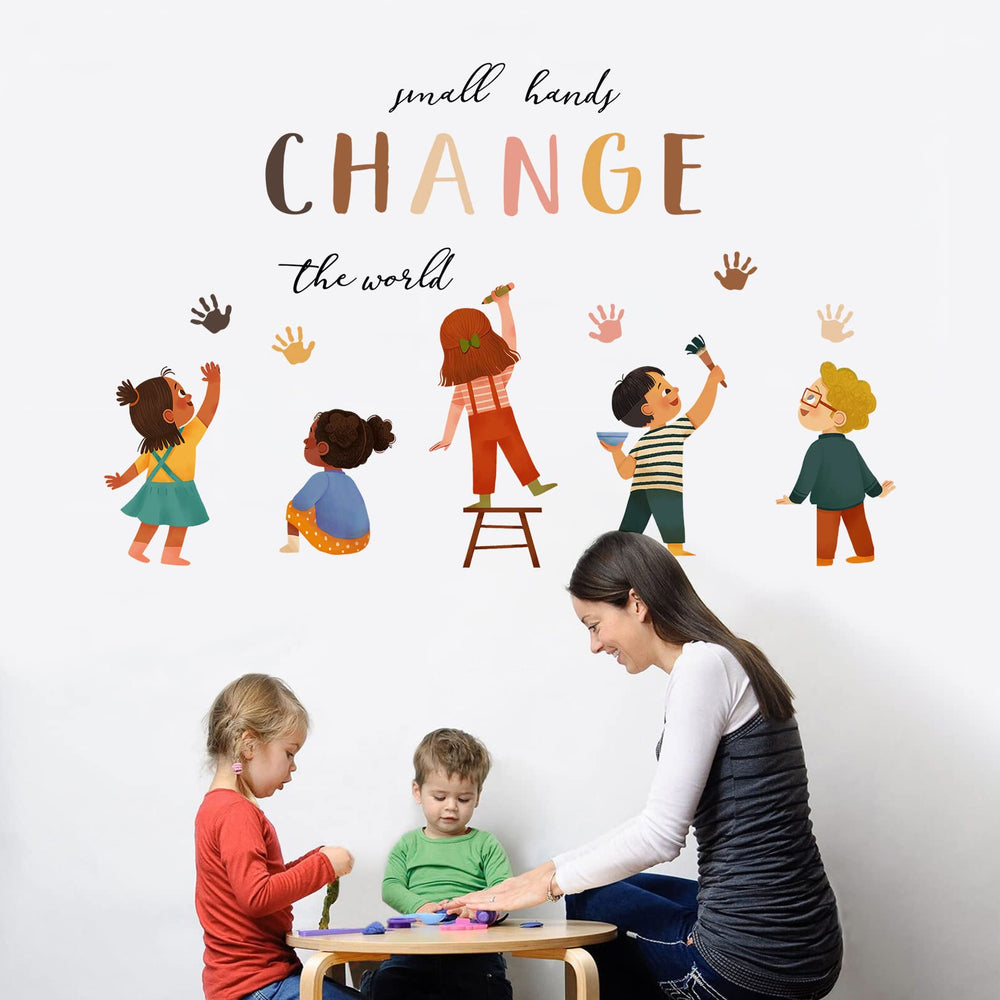 Mfault classroom decor self-adhesive decals simplify setup for learning spaces.