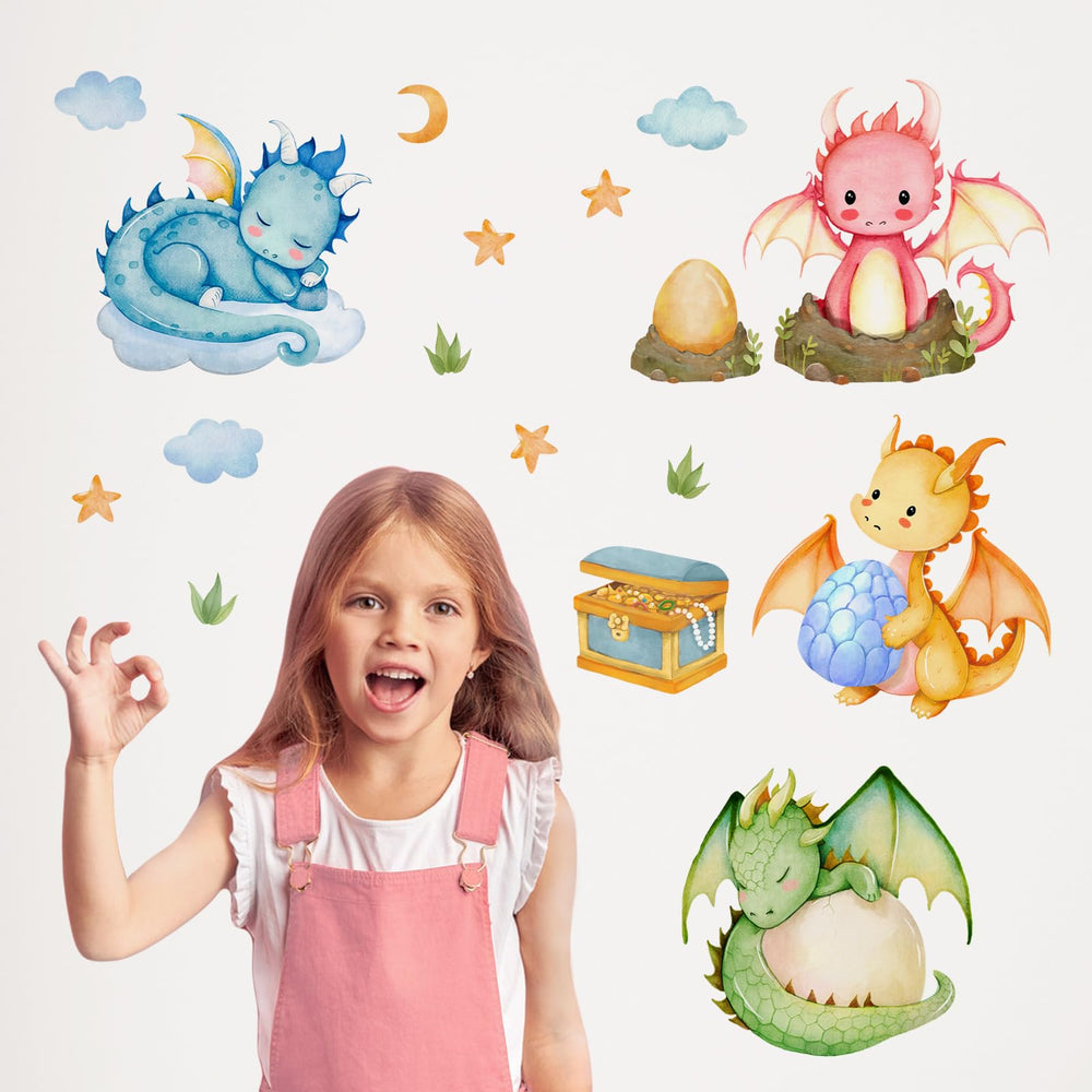 Mfault easy-peel wall stickers let you rearrange without mess.