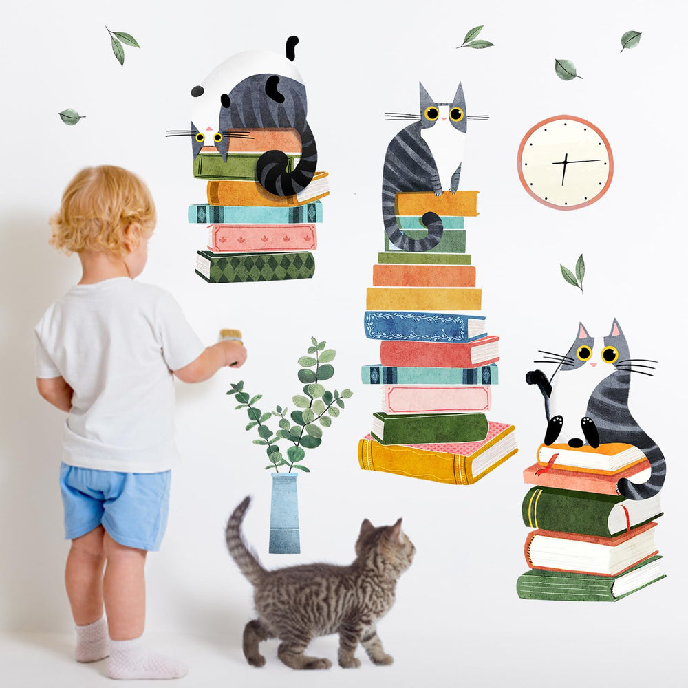 Mfault eucalyptus plant wall decals add neutral vibes and soothing visuals.
