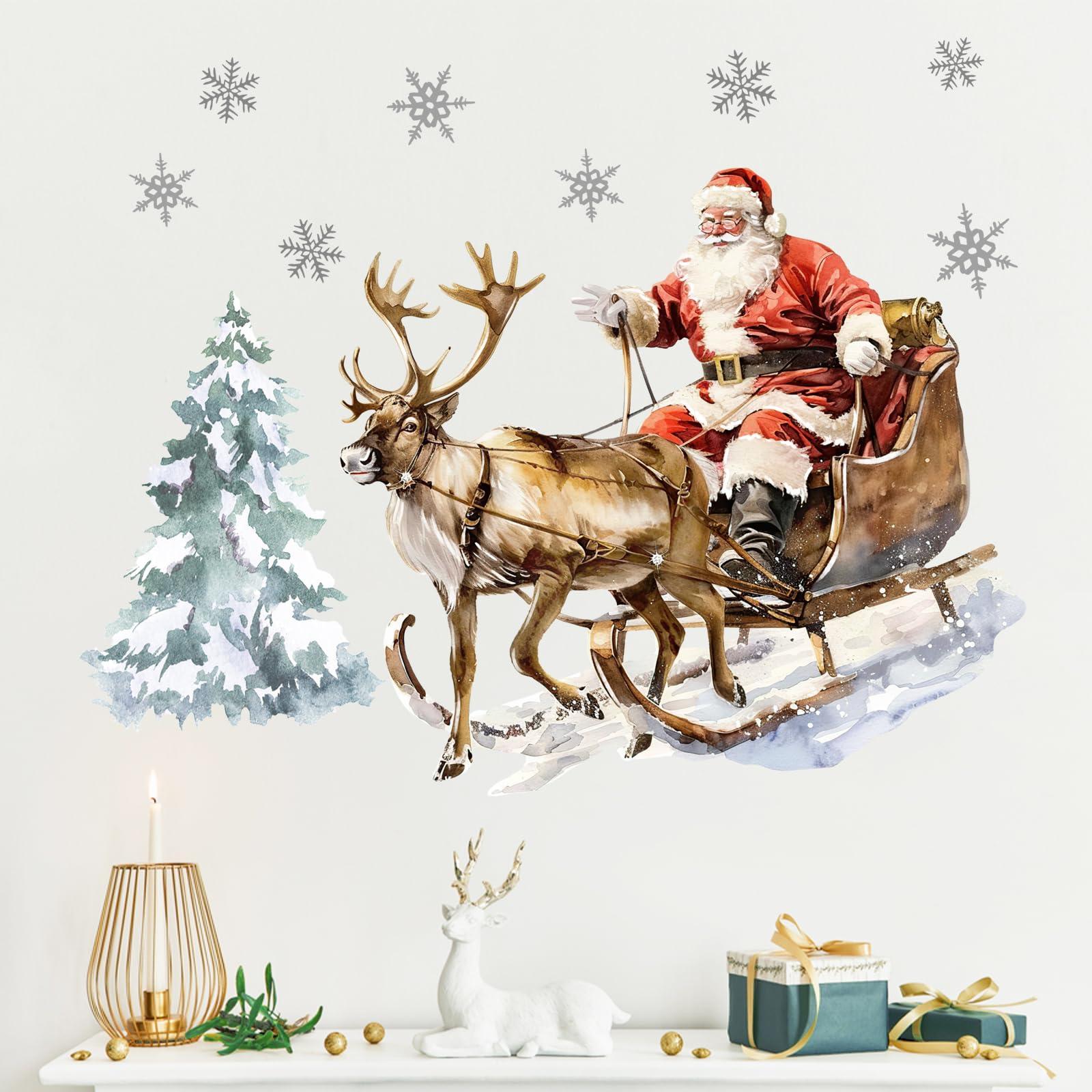 Mfault Holiday bedroom art brightens spaces with cheerful seasonal accents