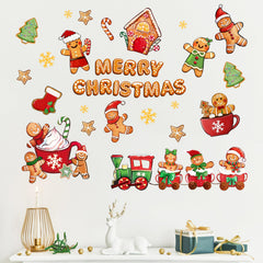 Mfault hot cocoa winter wall art brightens bedrooms with warm vibes.