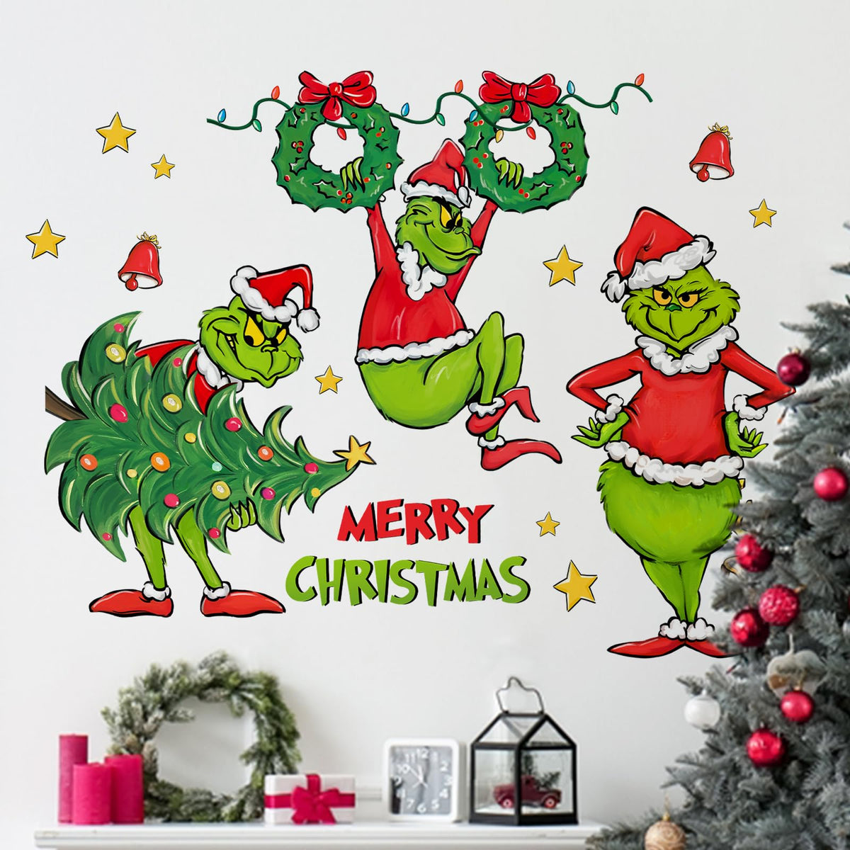 Mfault cartoon-character wall decal adds playful charm to bedrooms and living spaces
