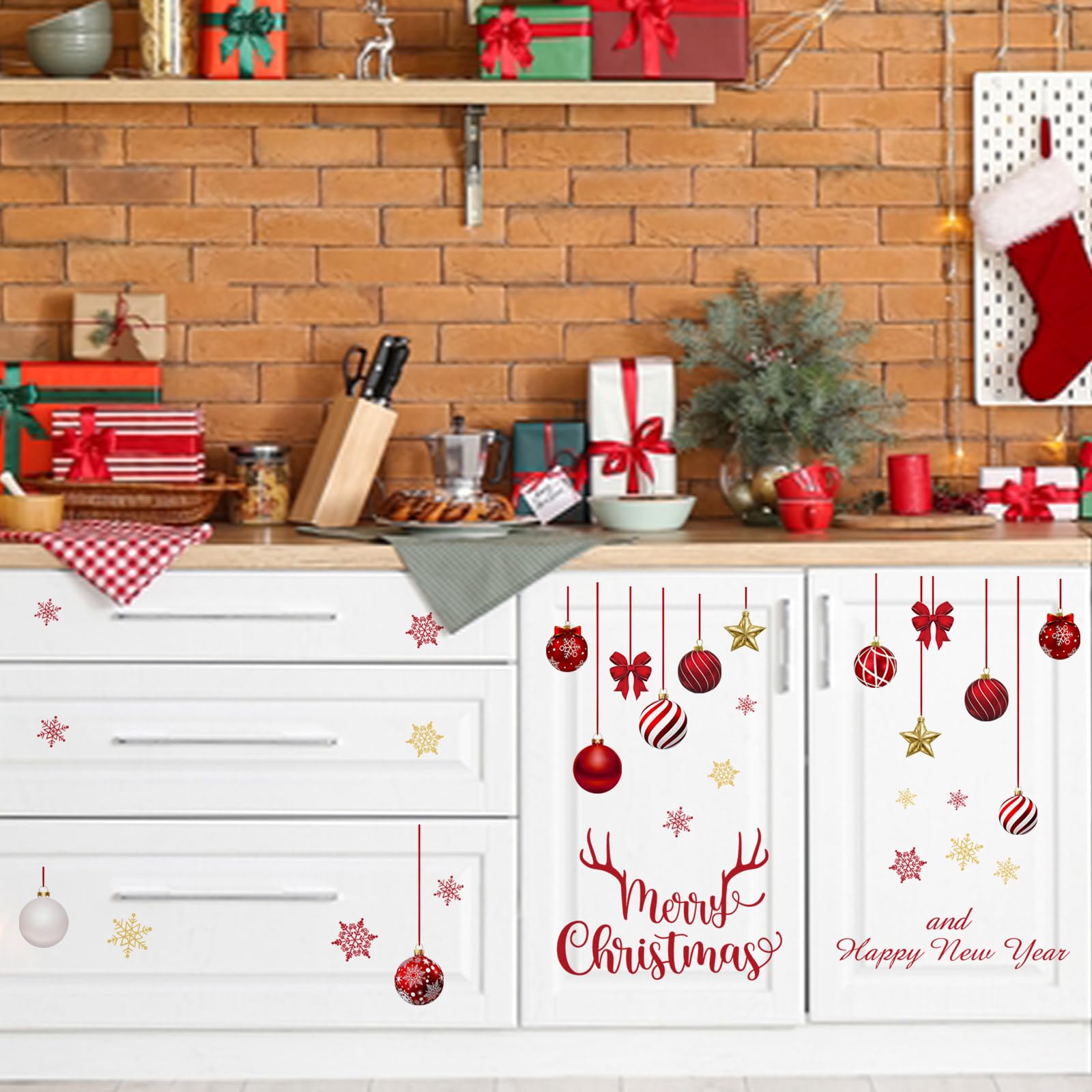 Mfault decals in a bedroom setup showcasing vibrant seasonal color
