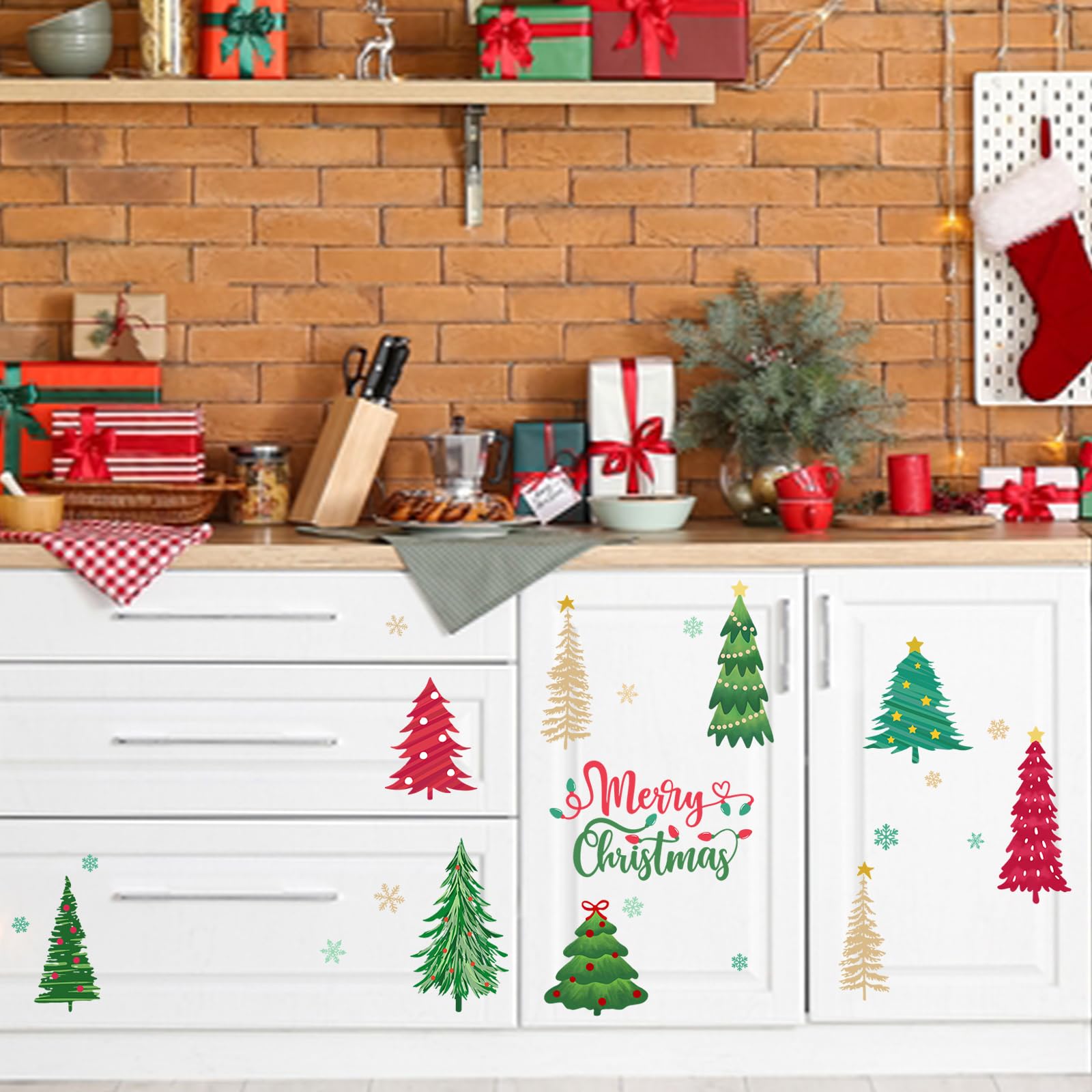 Mfault self-adhesive wall decal applies quickly on clean surfaces
