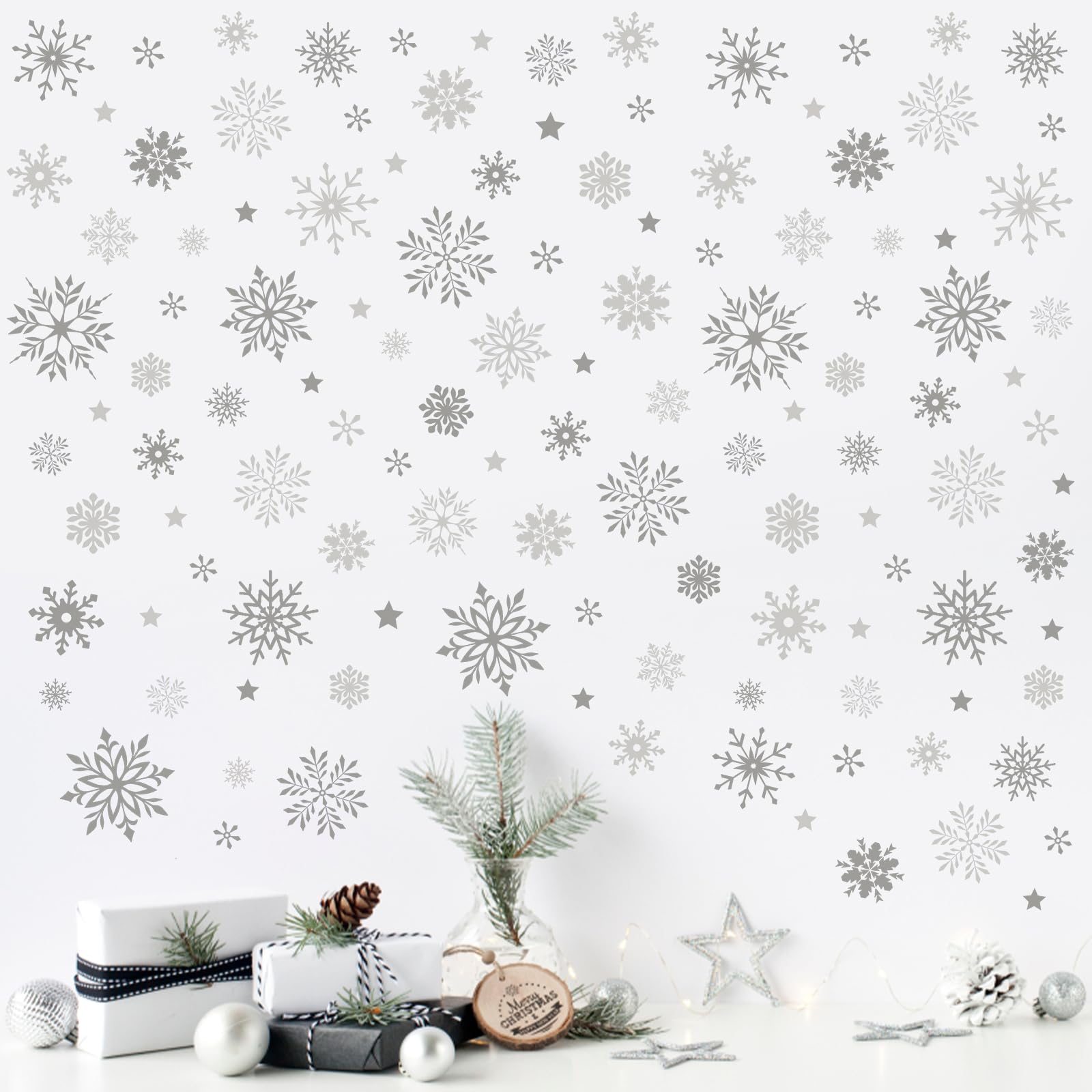 Mfault self-adhesive wall decal is easy to apply on smooth surfaces