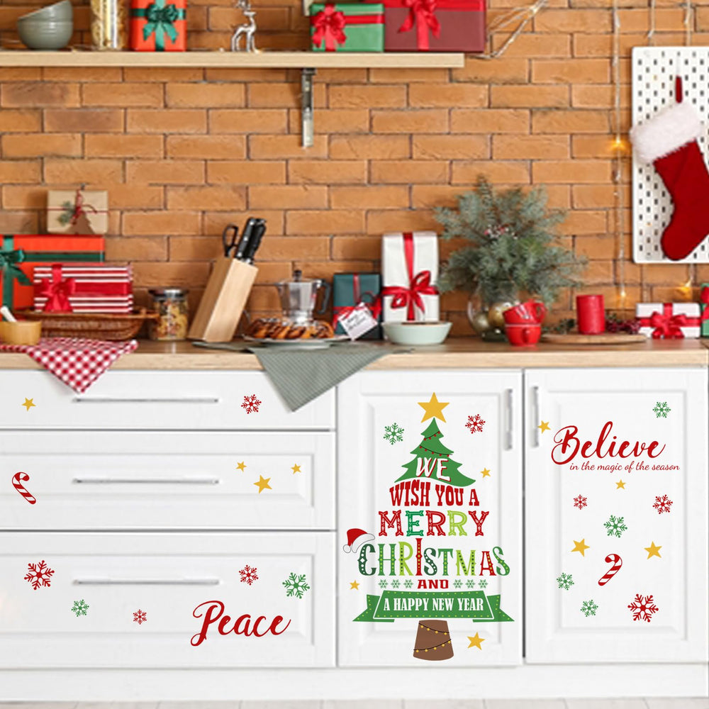 Mfault wall decal magic-phrase 'believe in the magic' invites cozy, hopeful spaces.