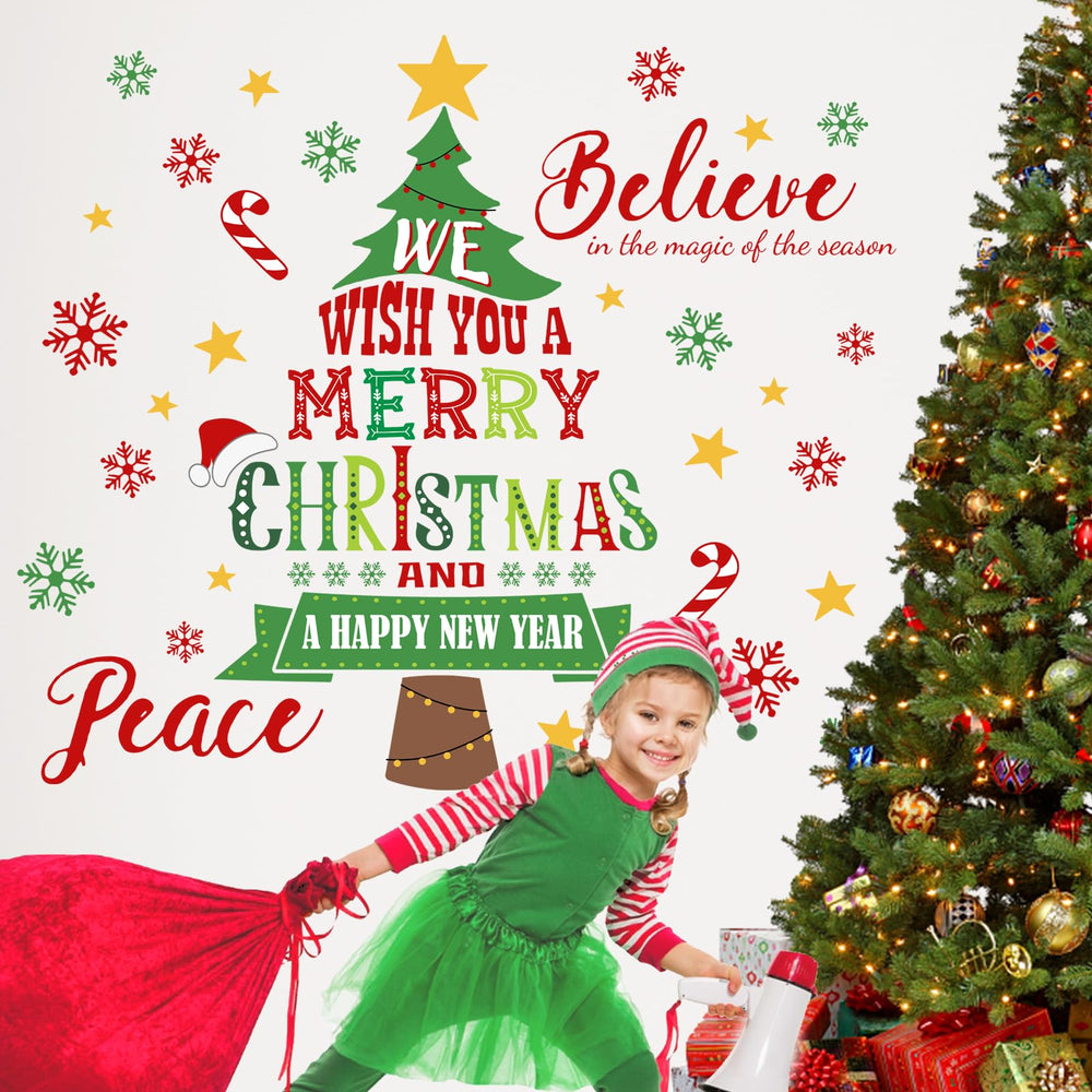 Mfault wall decal Santa hat pattern adds playful seasonal charm to any room.