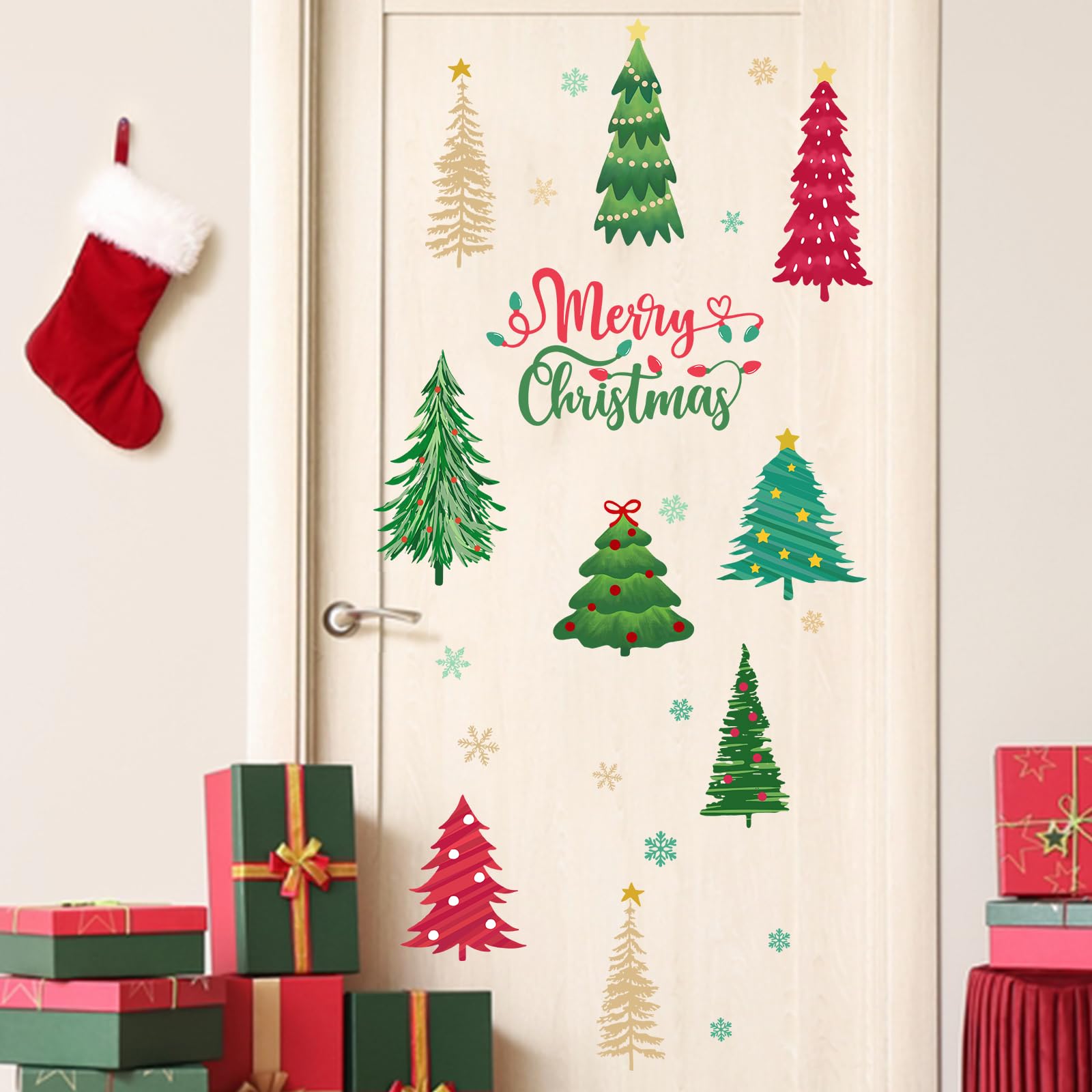 Mfault wide-application decals suit walls, glass, doors, and furniture
