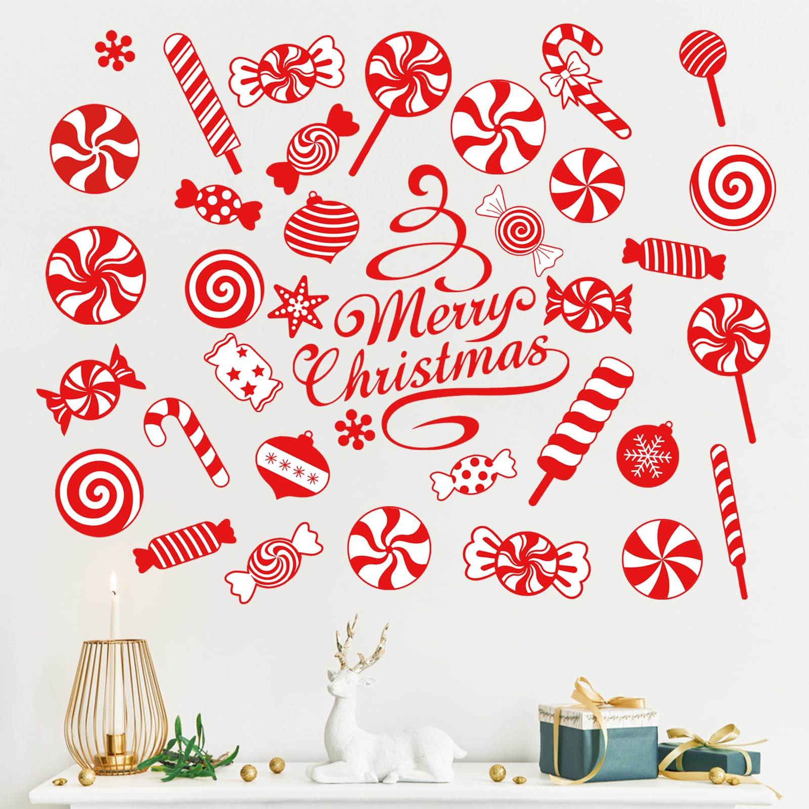 Mfault winter holiday snowflake wall art enhances seasonal charm.