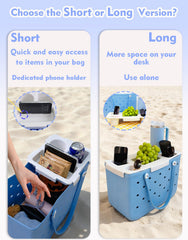 MGARDENMYI Tray inside Bogg Bag XL demonstrates versatile surface for snacks and devices.