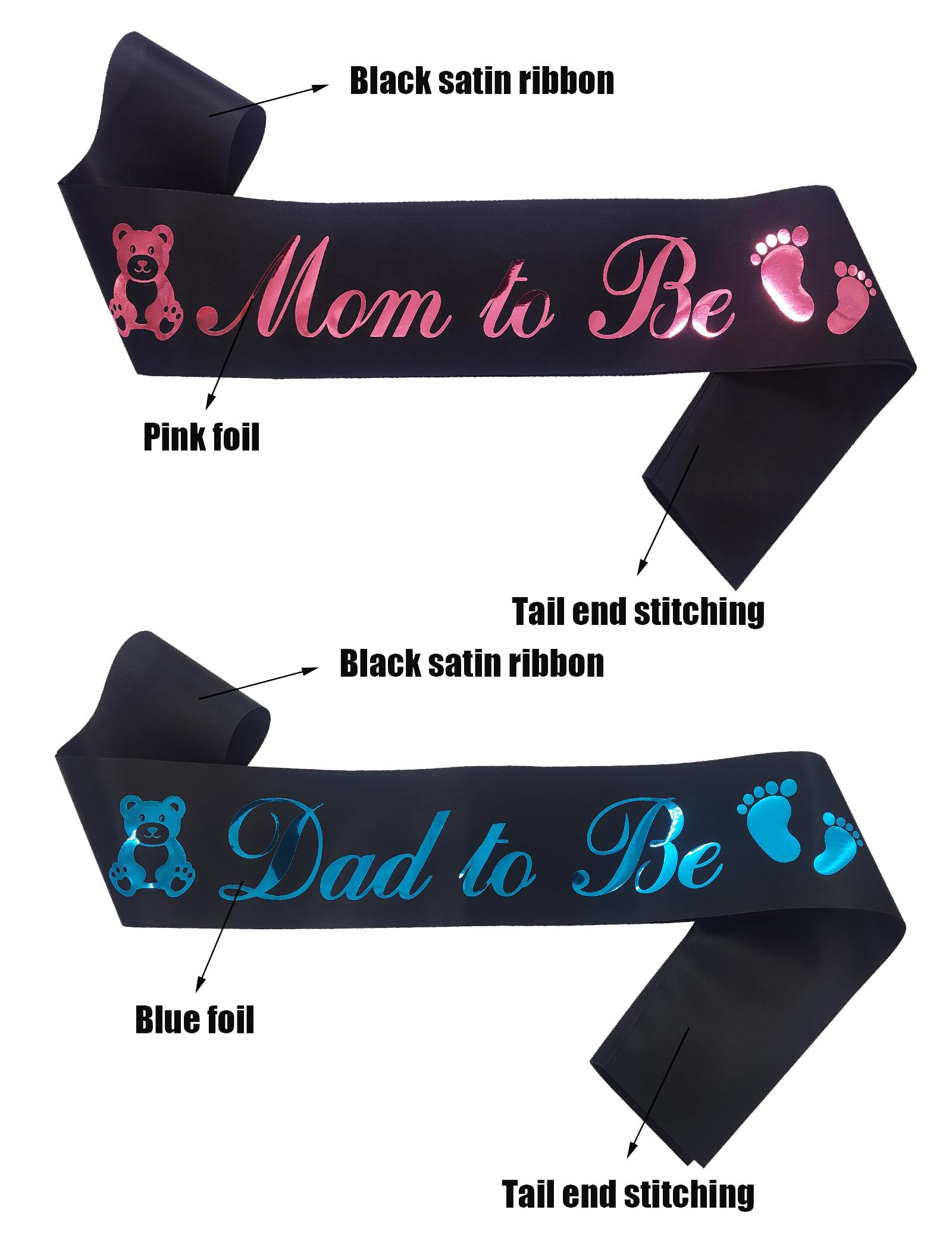 MGJSRNH baby shower gift sash enhances celebrations and photos