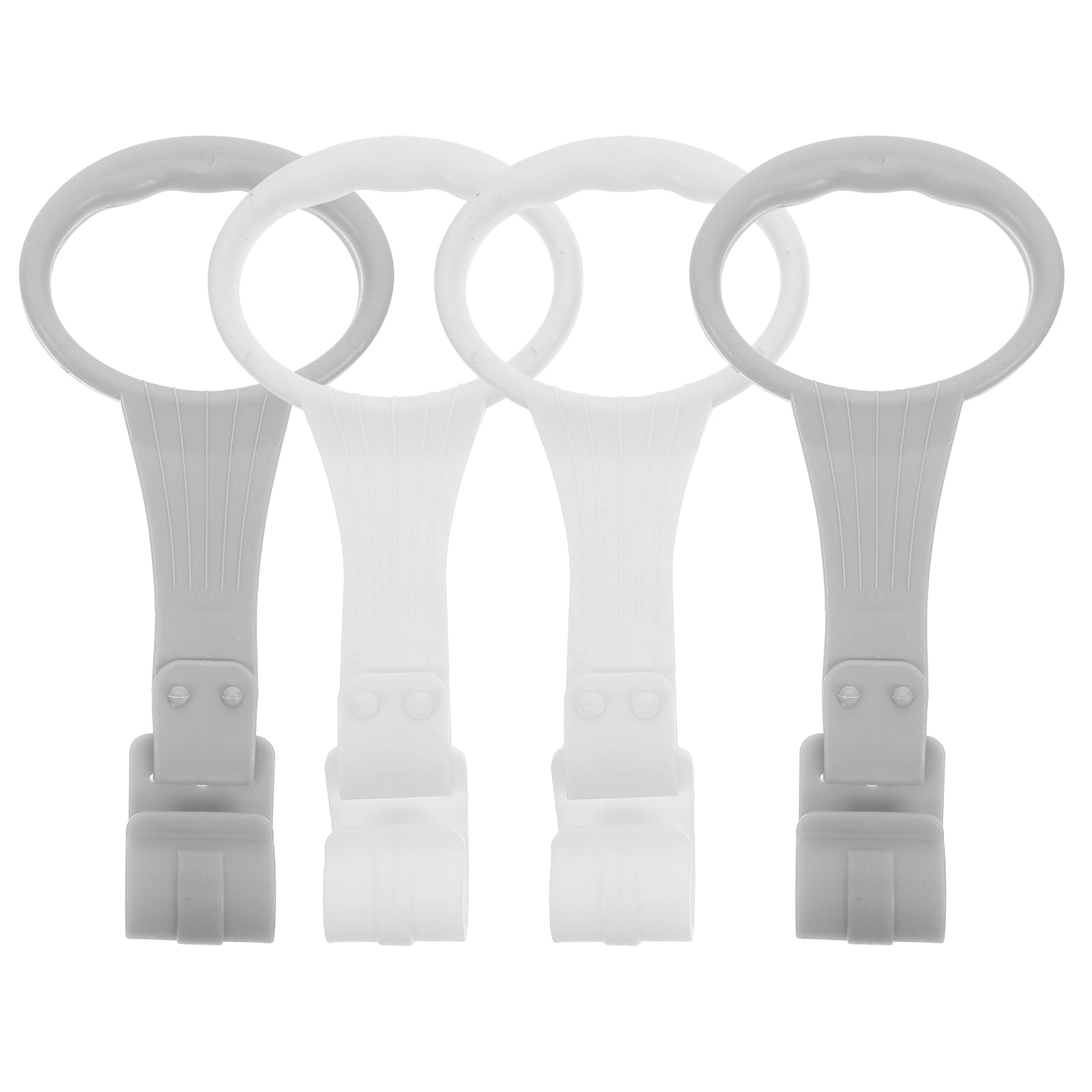 MHFOOU pull-up rings grip closeup shows safe design for confident standing