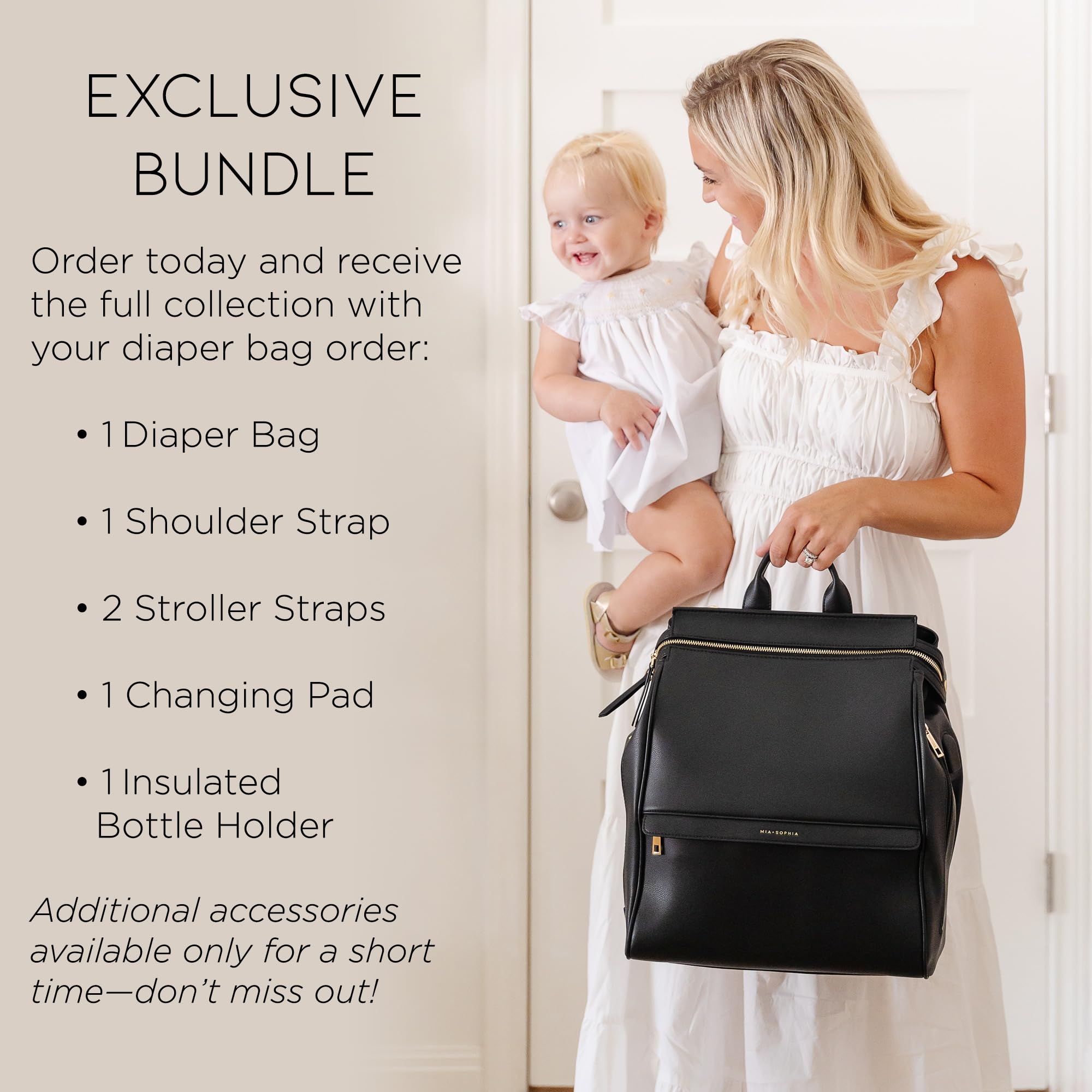 MIA + SOPHIA interior layout highlighting multiple pockets and organization