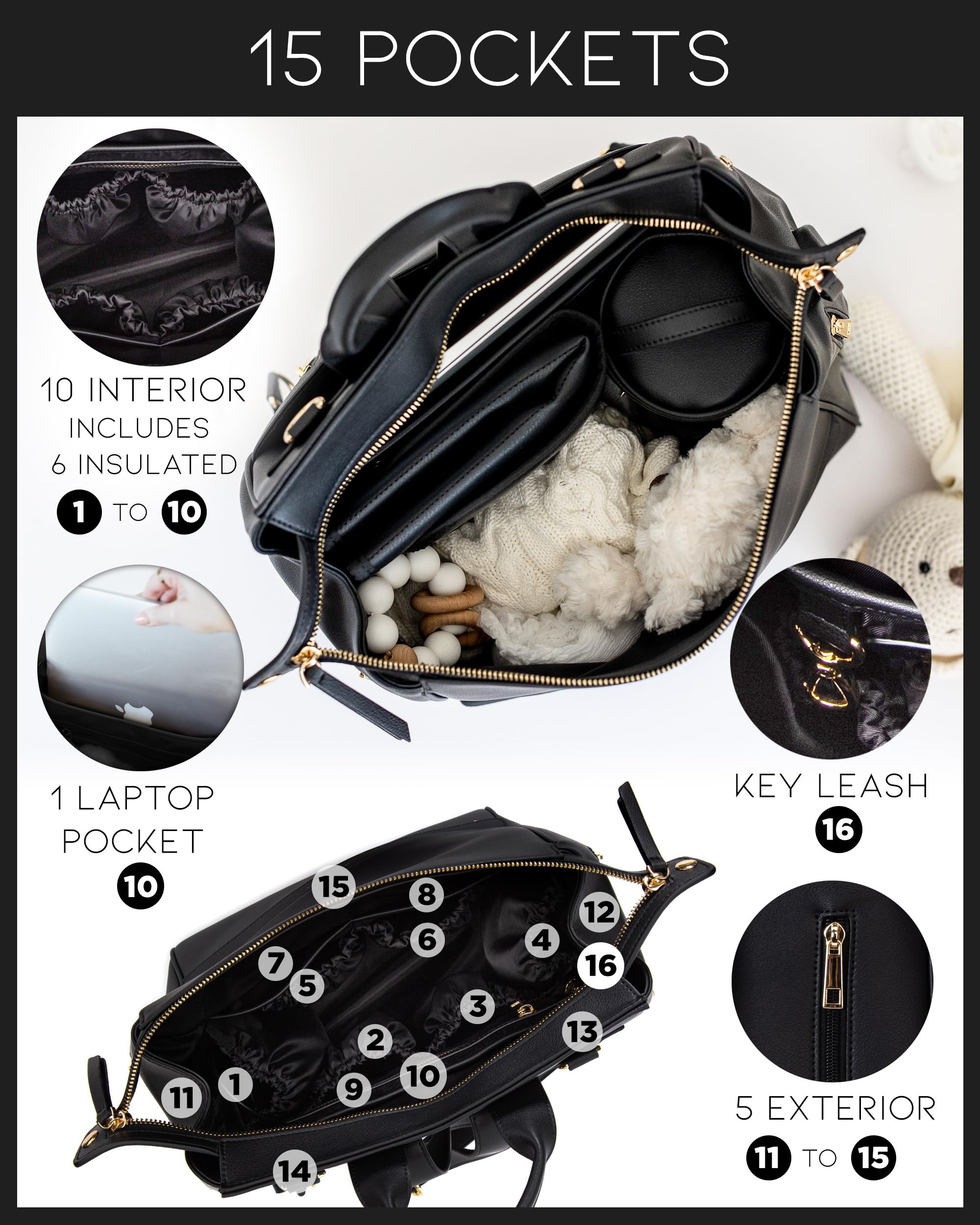 MIA + SOPHIA premium hardware close-up conveying luxury and durability