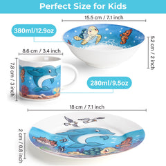 MIAMIO Ocean bowl close-up shows oversized capacity for kid-friendly meals