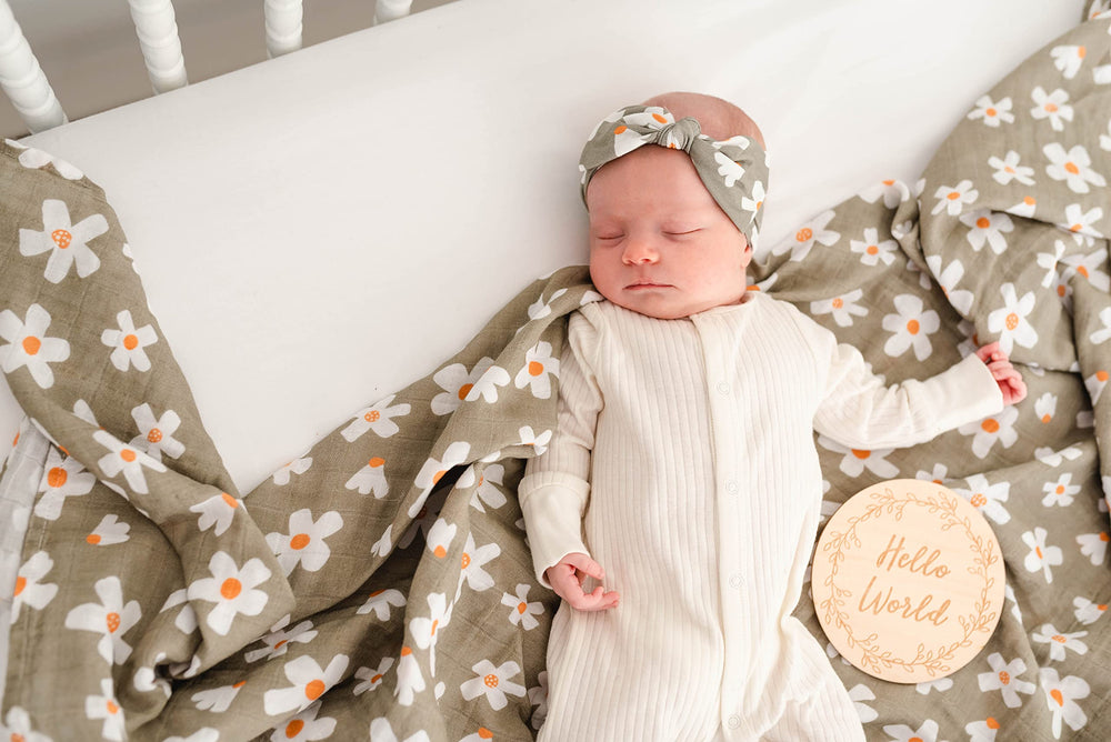 Miaoberry boho blanket serves as swaddle, nursing cover, or stroller shade for on-the-go moms.