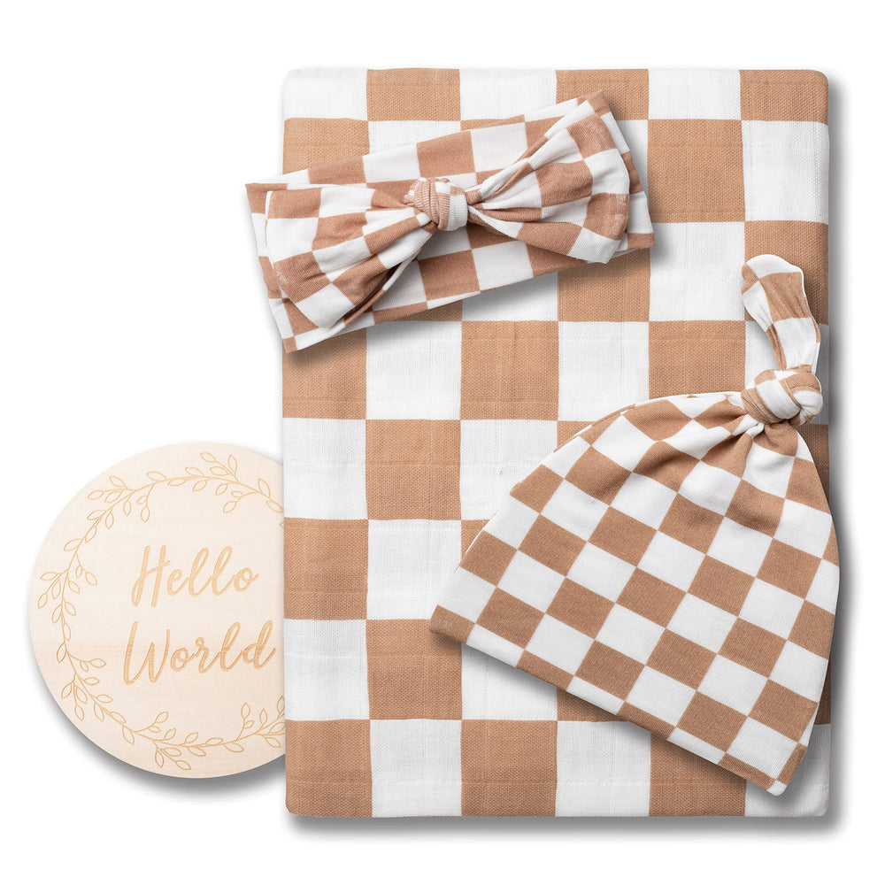 Miaoberry versatile swaddle as nursing cover or play mat.
