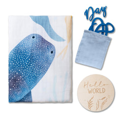Miaoberry Ocean soft organic cotton ensures gentle touch against delicate skin